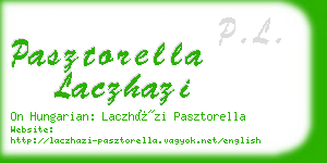 pasztorella laczhazi business card